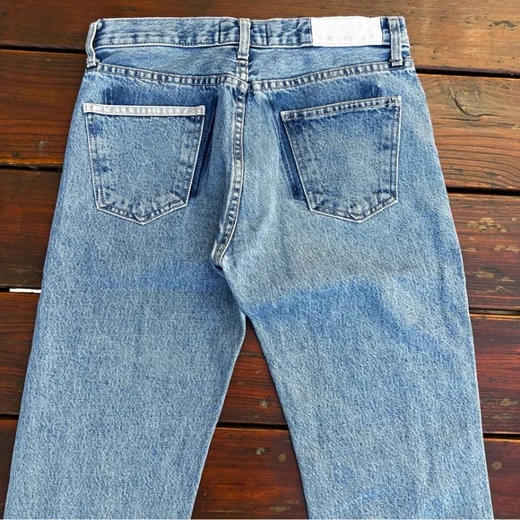 CURRENT ELLIOT FRAYED HEM HIGH RISE JEANS SIZE 26 - Picture 8 of 14
